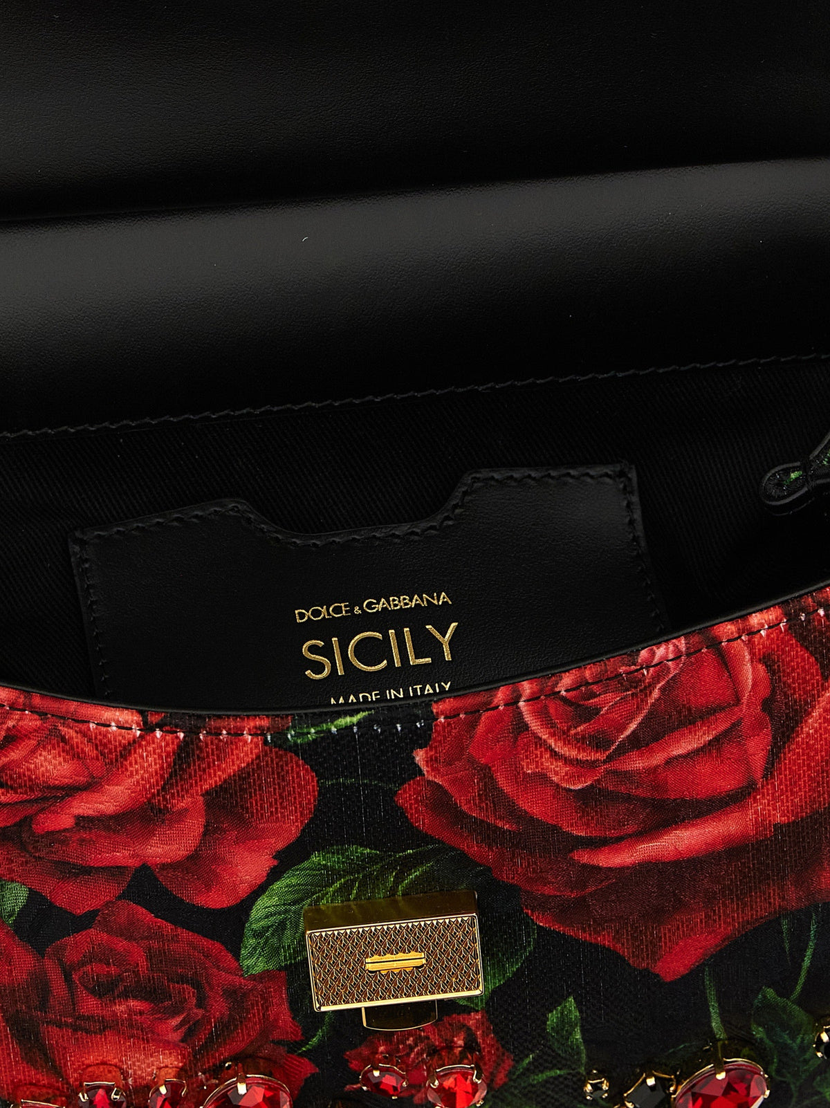 Dolce & Gabbana Red Cotton Handbag