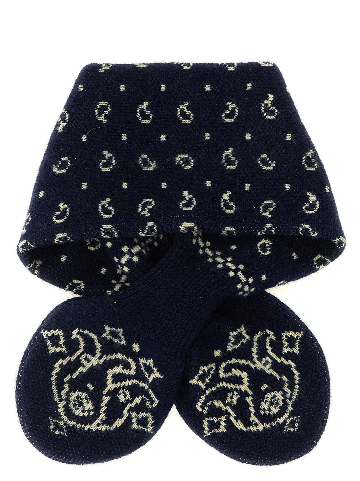 Guest in Residence Blue Wool Foulard