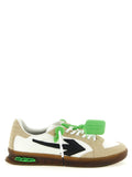Off-White Multicolor Nylon Athletic Sneakers