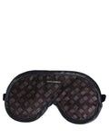 Dolce & Gabbana Multicolor Patterned Cotton Blend Sleep Mask