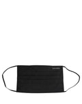 Dolce & Gabbana Black 100% Cotton Pleated Elastic Ear Strap Face Mask