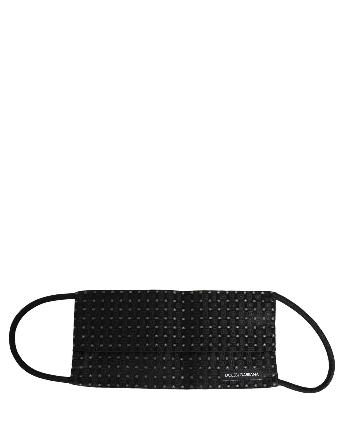 Dolce & Gabbana Yellow DG CASA Logo Elastic Ear Strap Men Face Mask