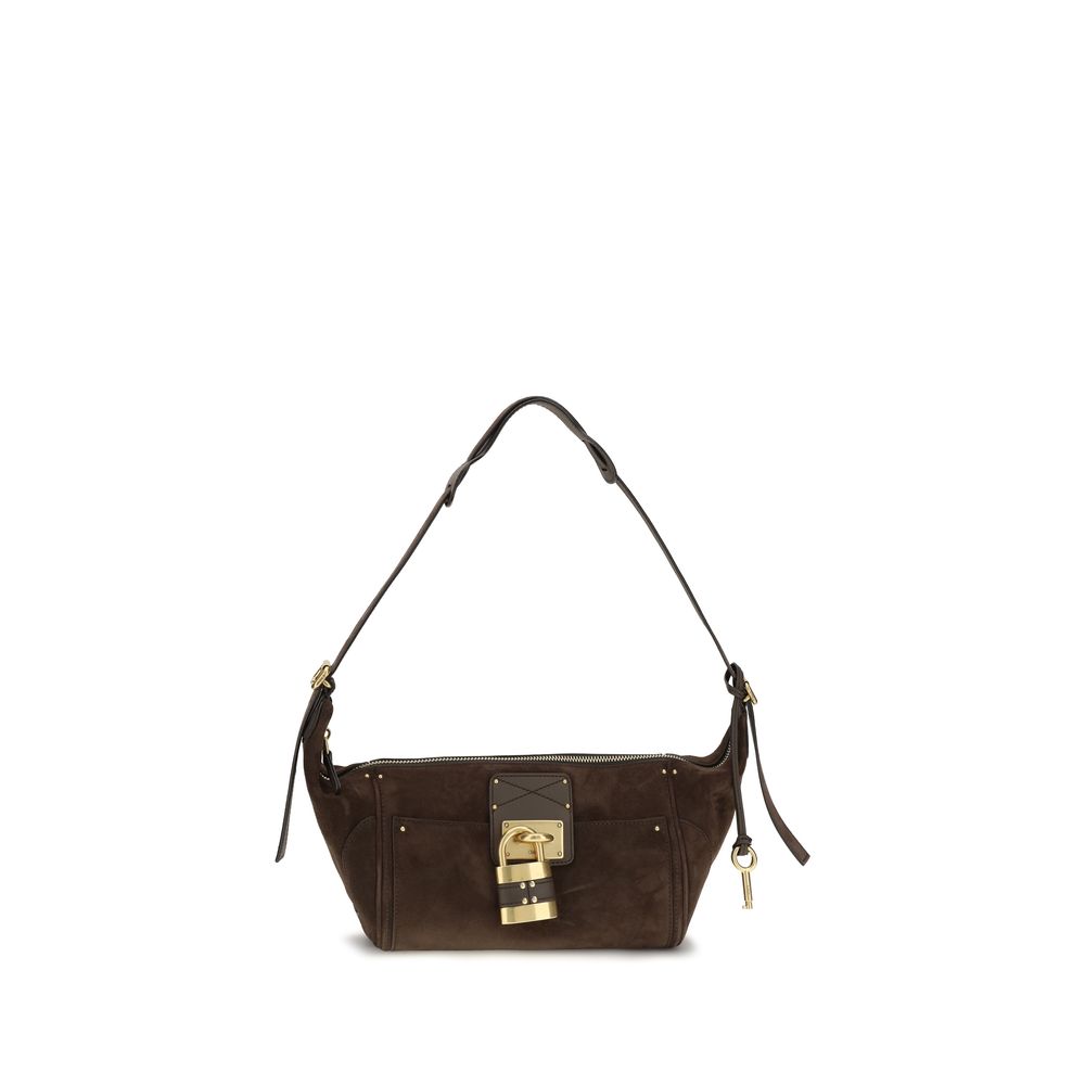 Chloé Brown Calf Leather Bos Taurus Shoulder Bag