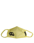 Dolce & Gabbana Yellow Polyester DG CASA Logo Elastic Ear Strap Face Mask