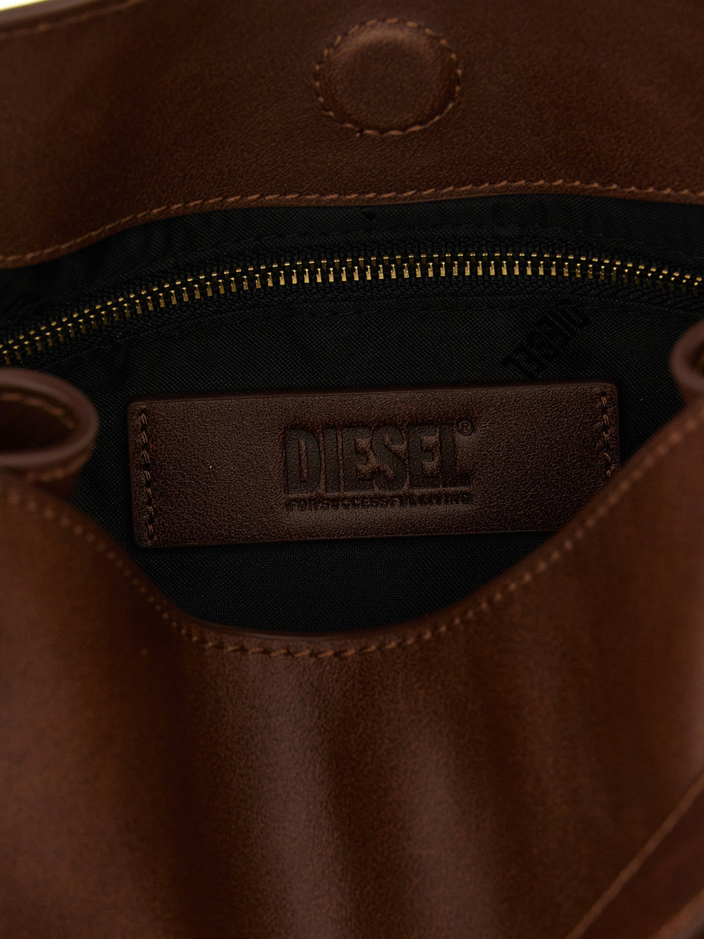 Diesel Brown Other Fibres Handbag