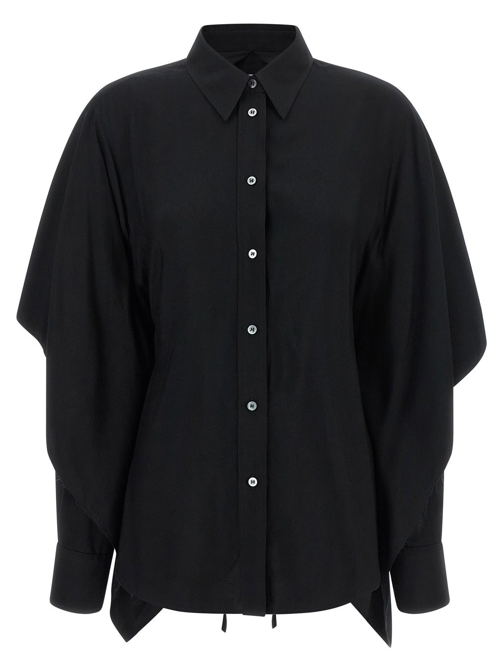 Maison Margiela Black Viscose Blouse