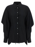 Maison Margiela Black Viscose Blouse