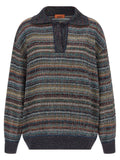 Missoni Multicolor Viscose Polo Shirt