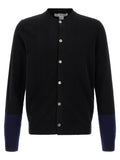 Comme Des Garçons Black Wool Cardigan