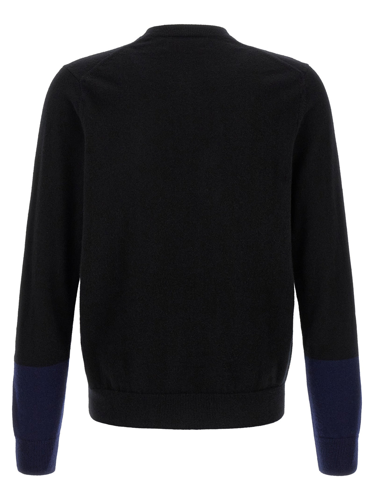Comme Des Garçons Black Wool Cardigan