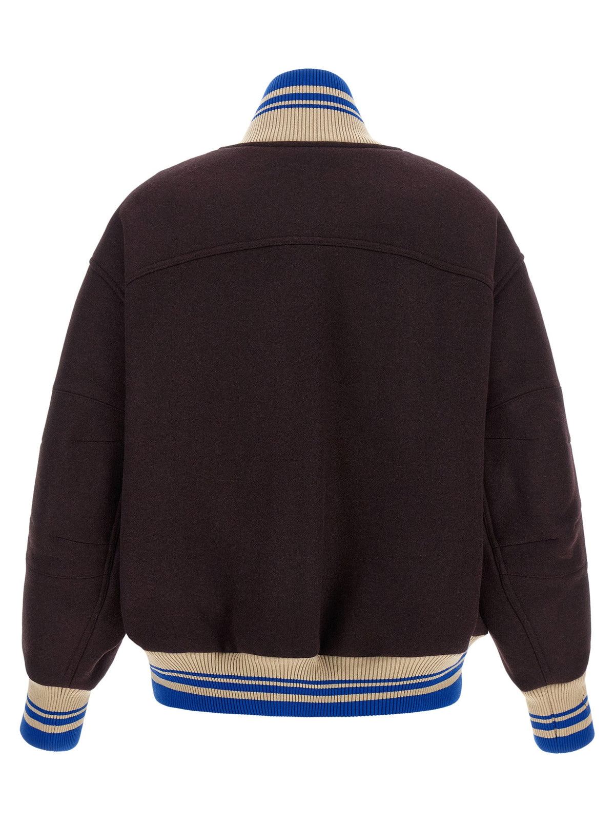 Dries Van Noten Purple Wool Bomber
