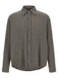 MFPEN Gray Virgin Wool Blouse