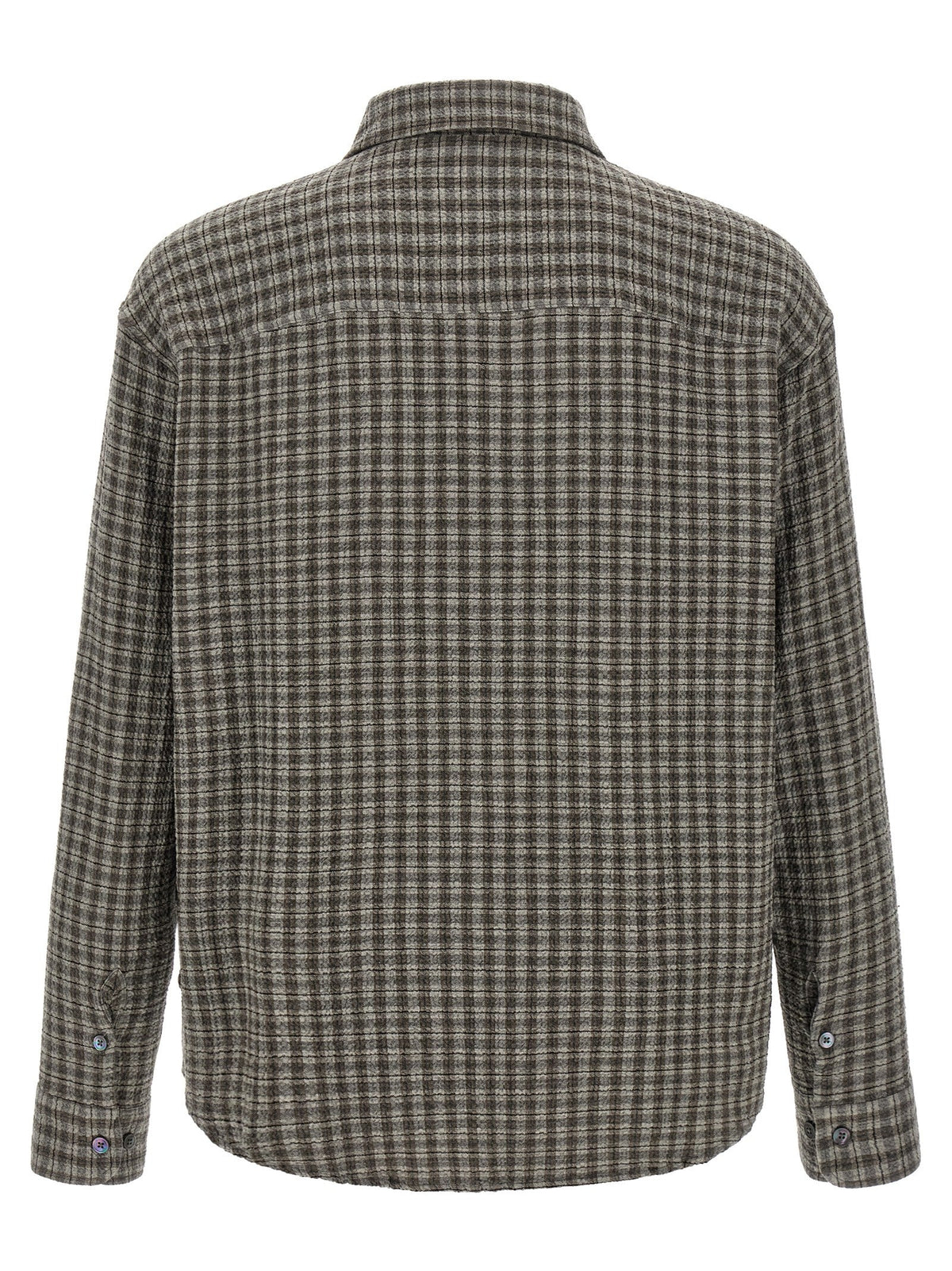 MFPEN Gray Virgin Wool Blouse