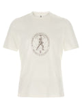 Brunello Cucinelli White Cotton T-Shirt