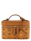 MCM Brown Polyethylene Handbag
