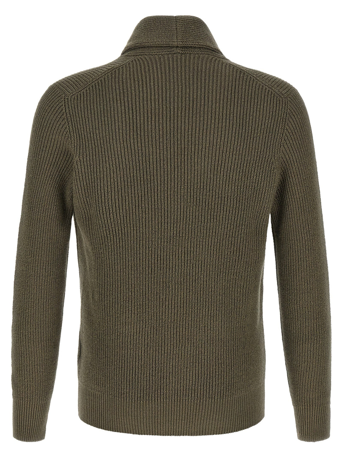 Brunello Cucinelli Bicolor Cotton Cardigan