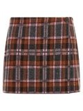 Guest in Residence Brown Wool Long Skirt