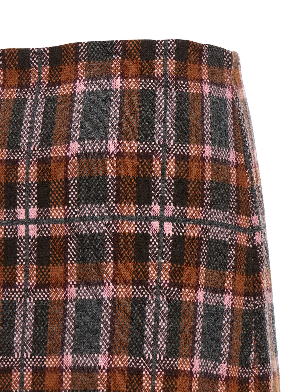 Guest in Residence Brown Wool Long Skirt