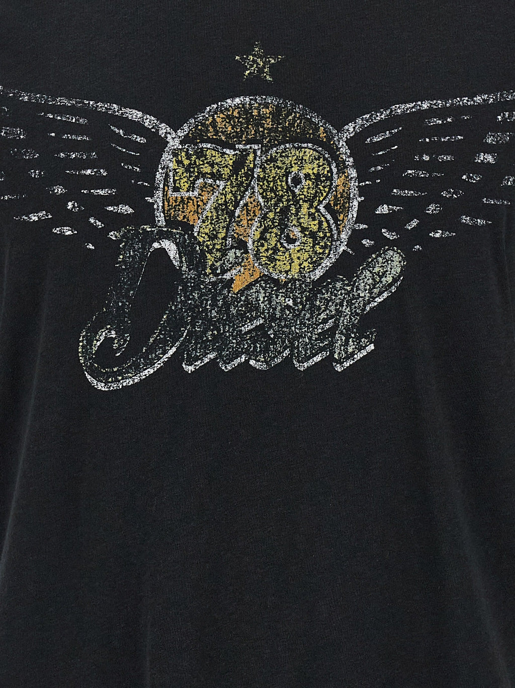Diesel Black Cotton T-Shirt
