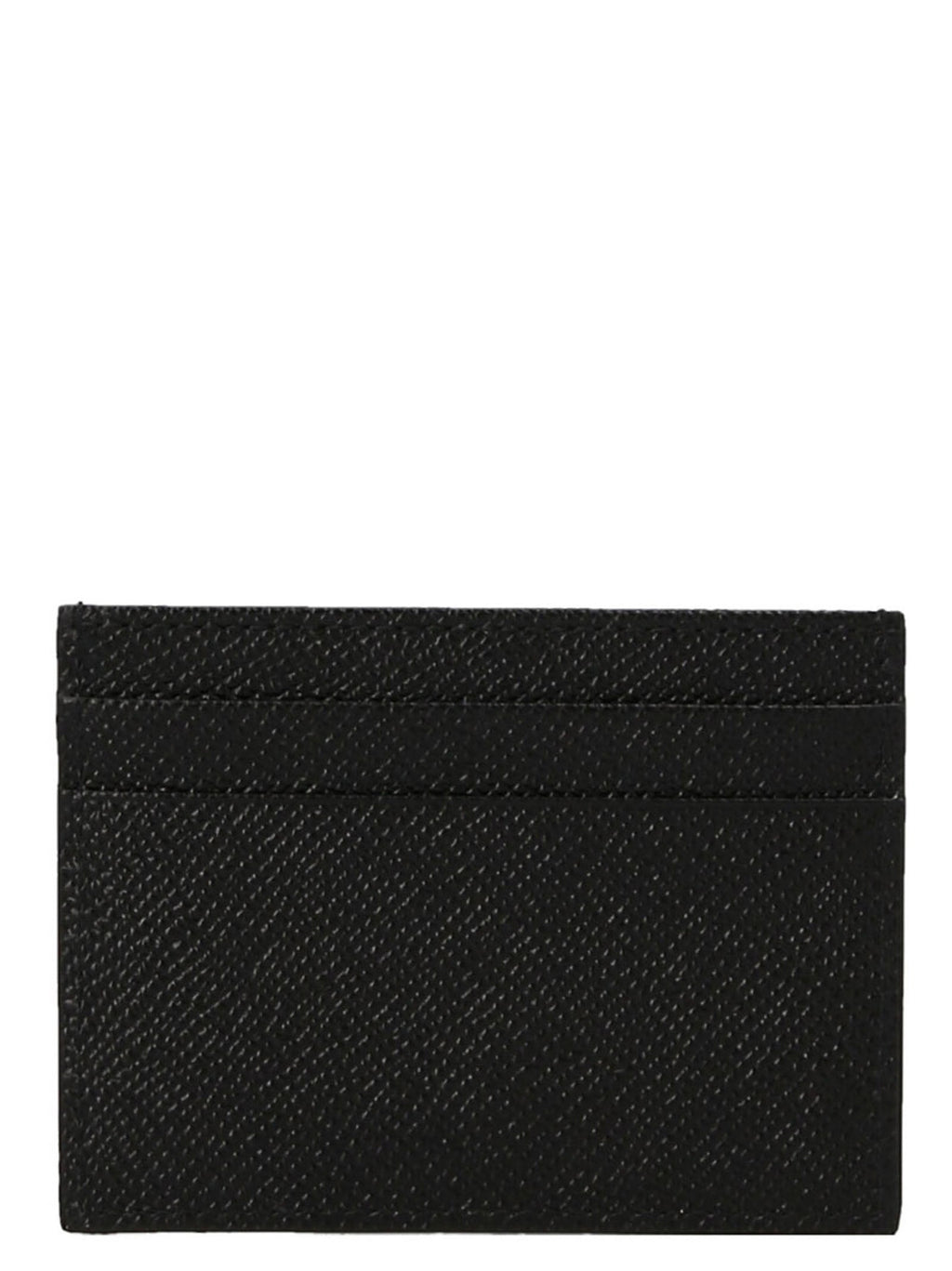 Dolce & Gabbana Black Calfskin Cardholder