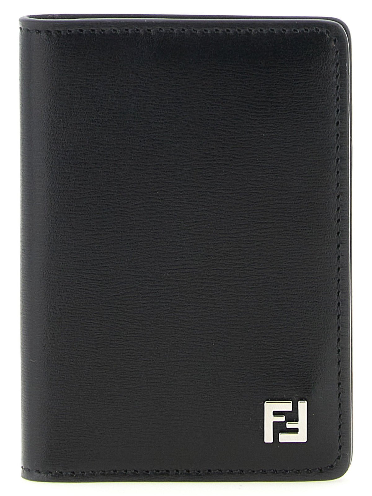 Fendi Black Calfskin Cardholder