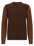 Maison Margiela Brown Wool Cardigan