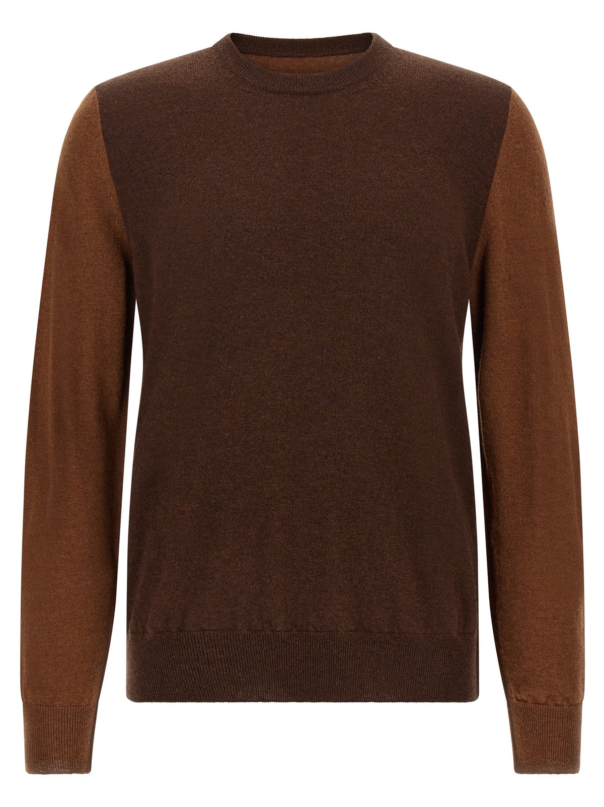 Maison Margiela Brown Wool Cardigan