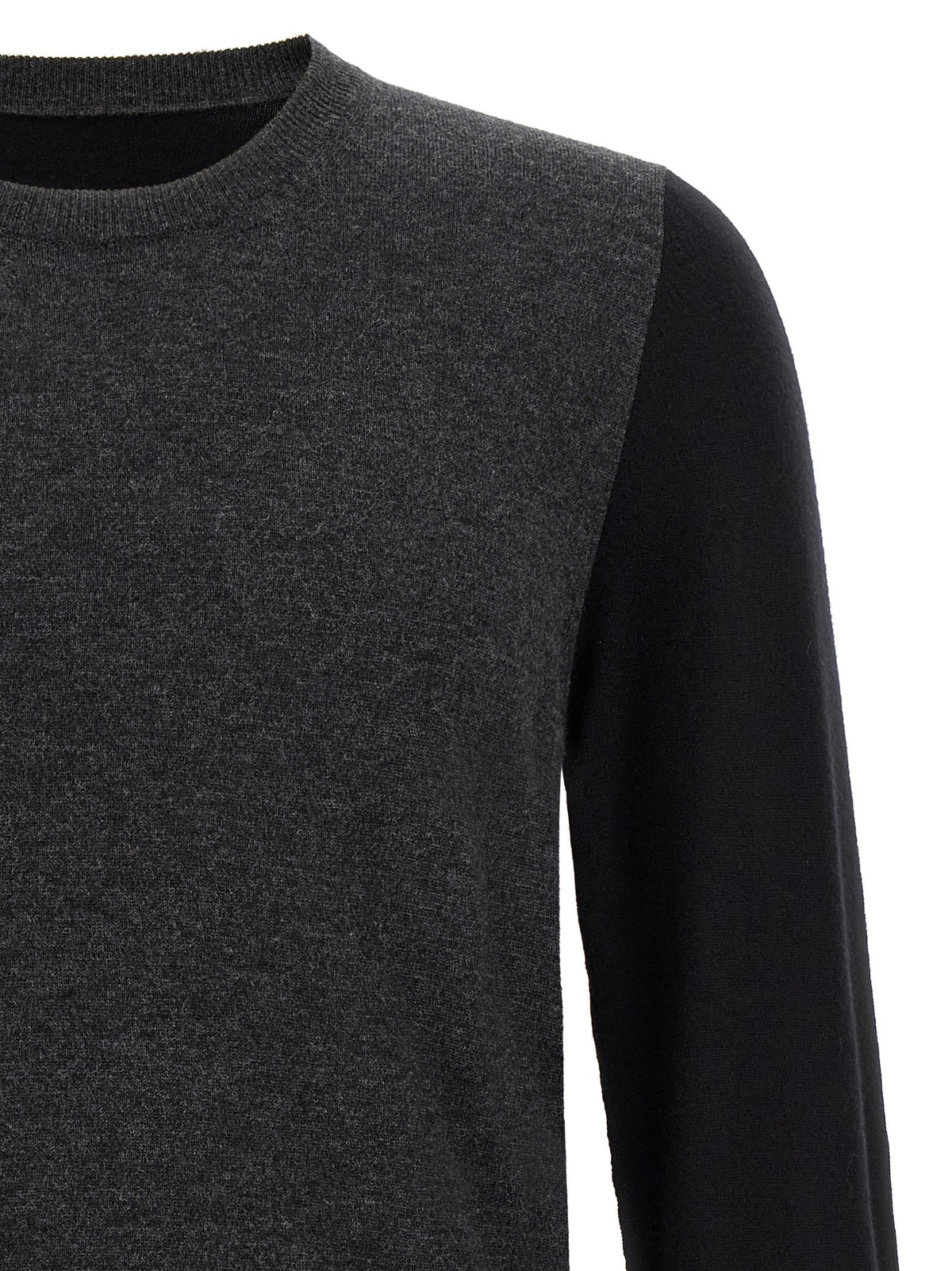Maison Margiela Gray Wool Cardigan