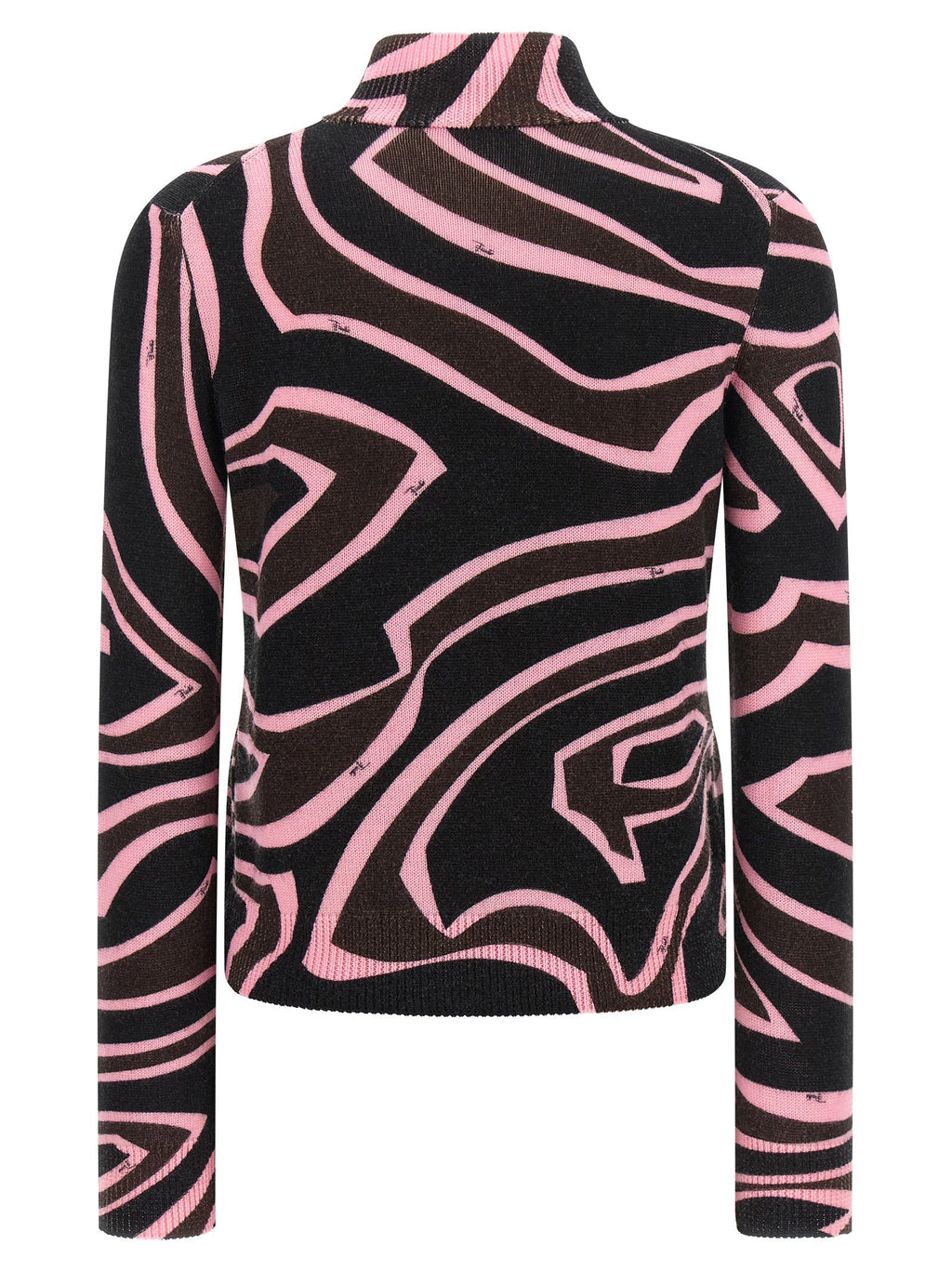 Emilio Pucci Multicolor Wool Cardigan