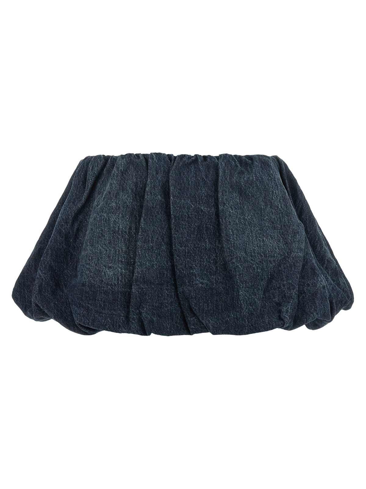 Diesel Blue Cotton Long Skirt