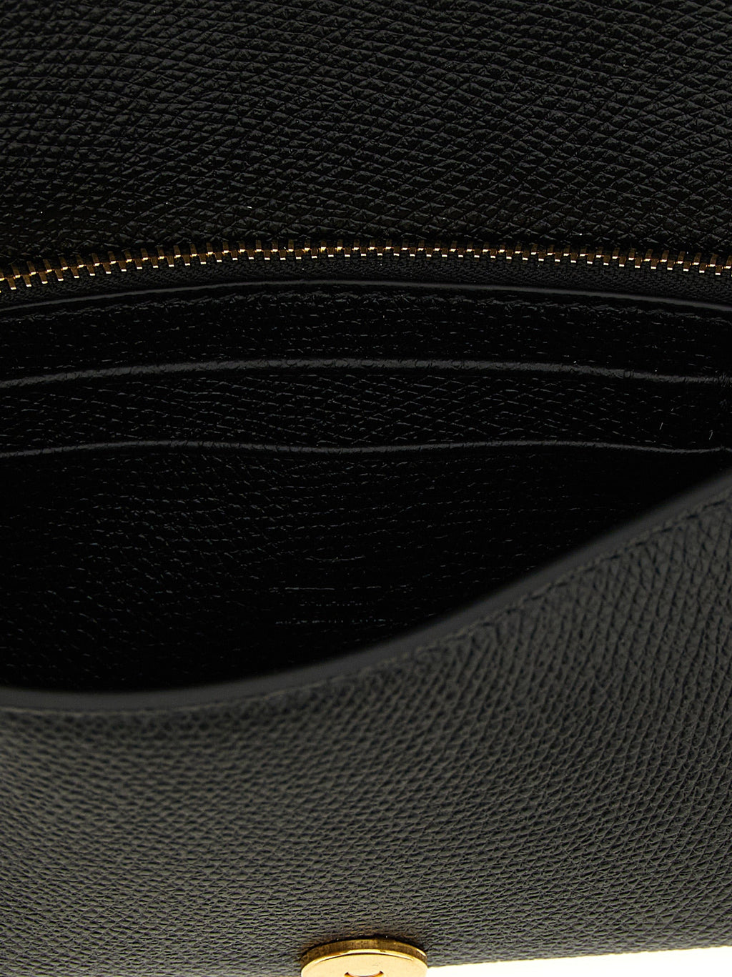 Valentino Garavani Black Calfskin Cardholder