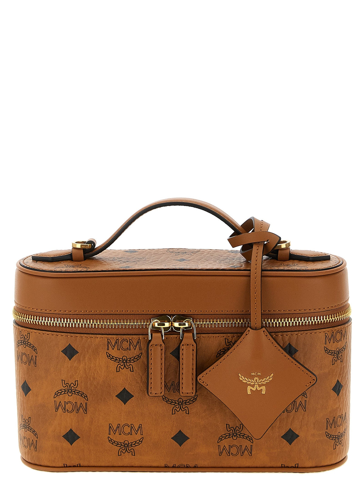 MCM Brown Polyethylene Crossbody Bag