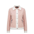 Mr&Mrs Italy Pink Cotton Women's Jacket