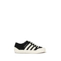 Y-3 Black Fabric Low Top Sneakers