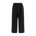 Y-3 Black Wool Oves Aries Casual Pants