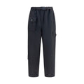 Y-3 Black Polyester Athletic Pants