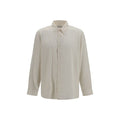 Our Legacy Beige Lyocell Pattern Shirt