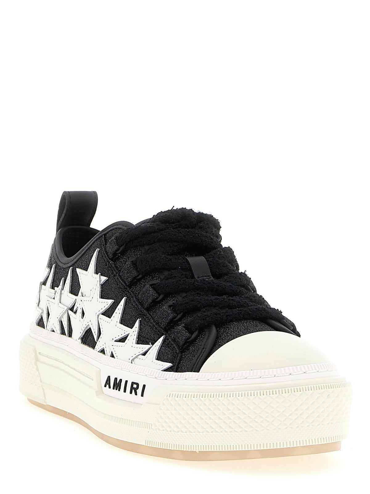 Amiri Bicolor Calfskin Low Top Sneakers