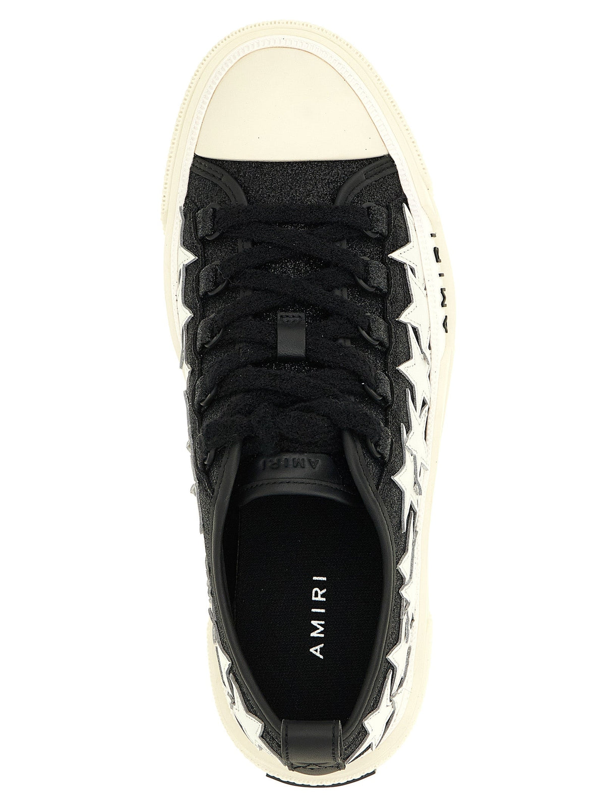Amiri Bicolor Calfskin Low Top Sneakers