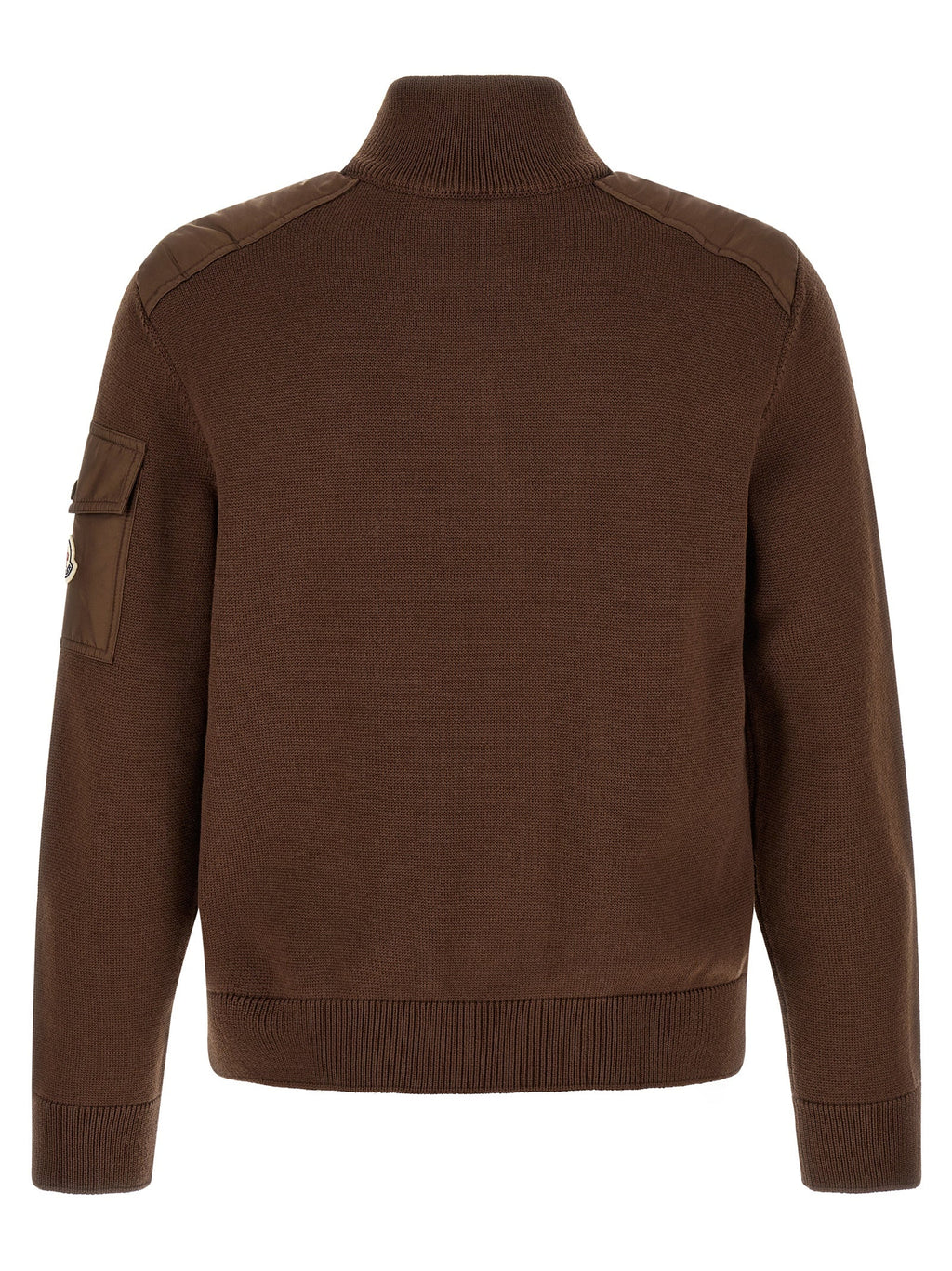 Moncler Brown Polyamide Cardigan