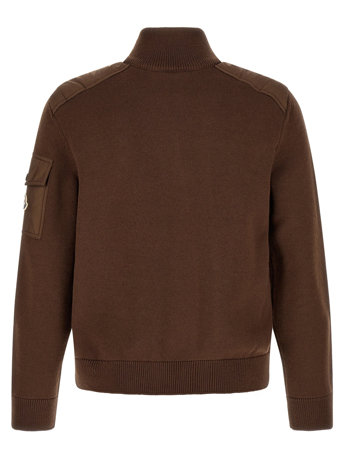 Moncler Brown Polyamide Cardigan