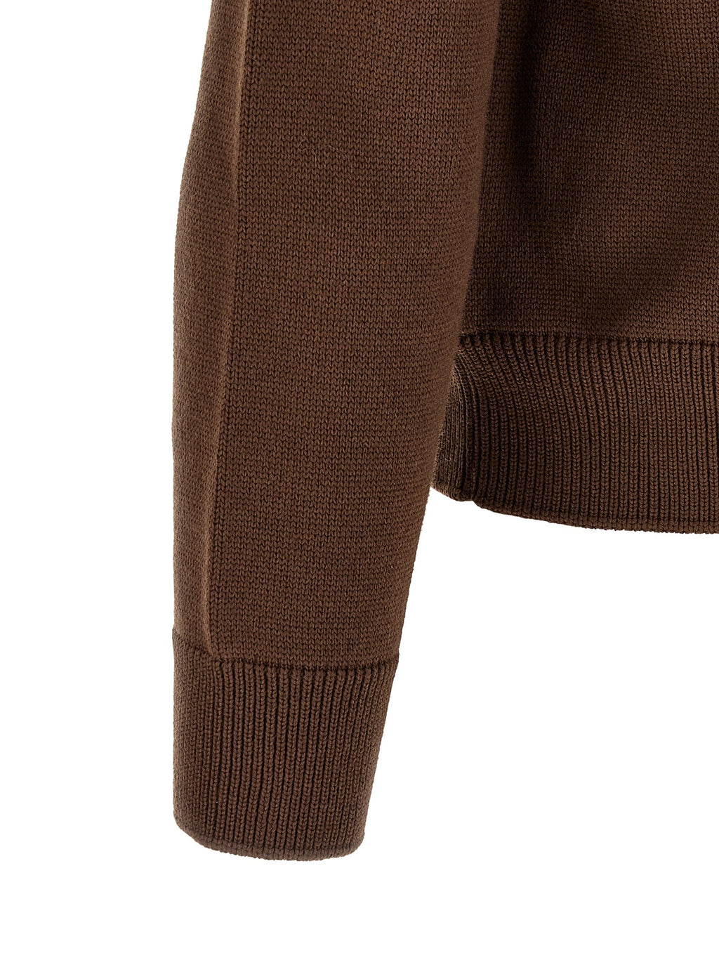 Moncler Brown Polyamide Cardigan