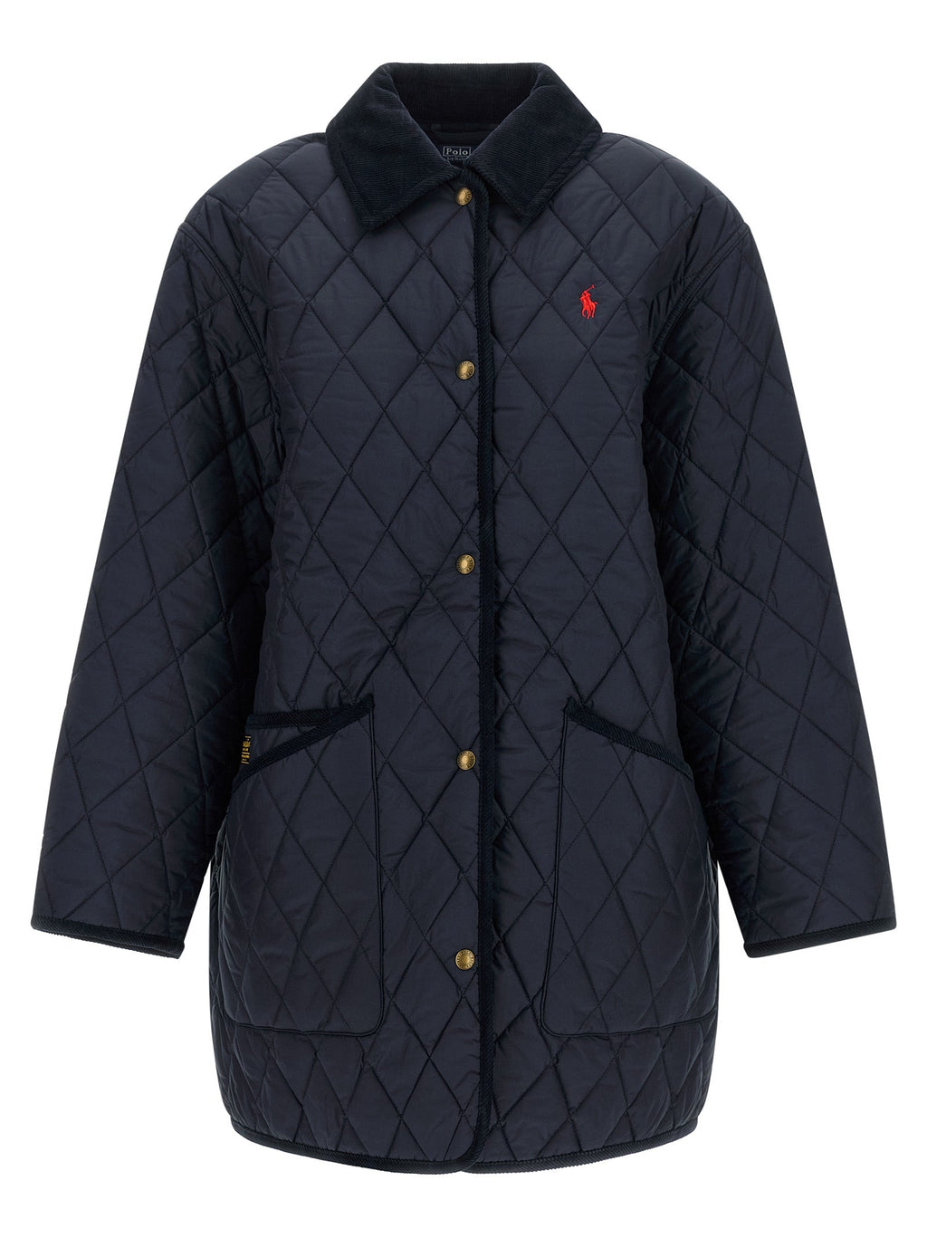 Polo Ralph Lauren Blue Polyester Full-Length Jacket