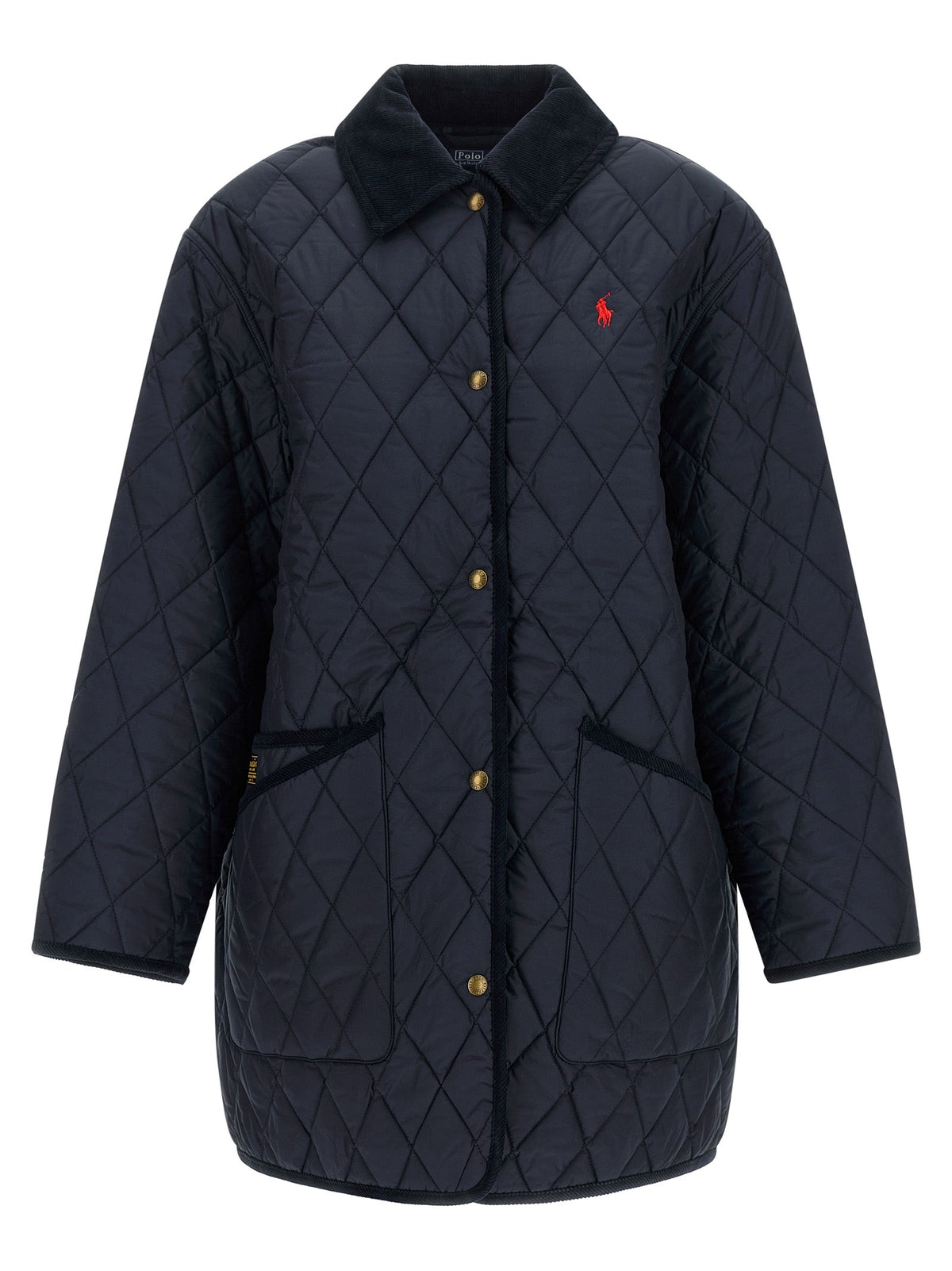 Polo Ralph Lauren Blue Polyester Full-Length Jacket