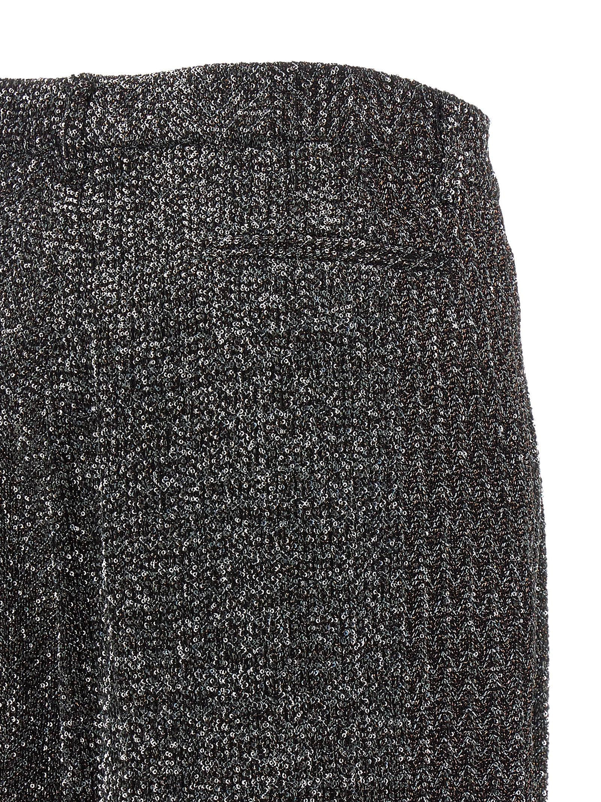 Missoni Black Polyamide Casual Pants