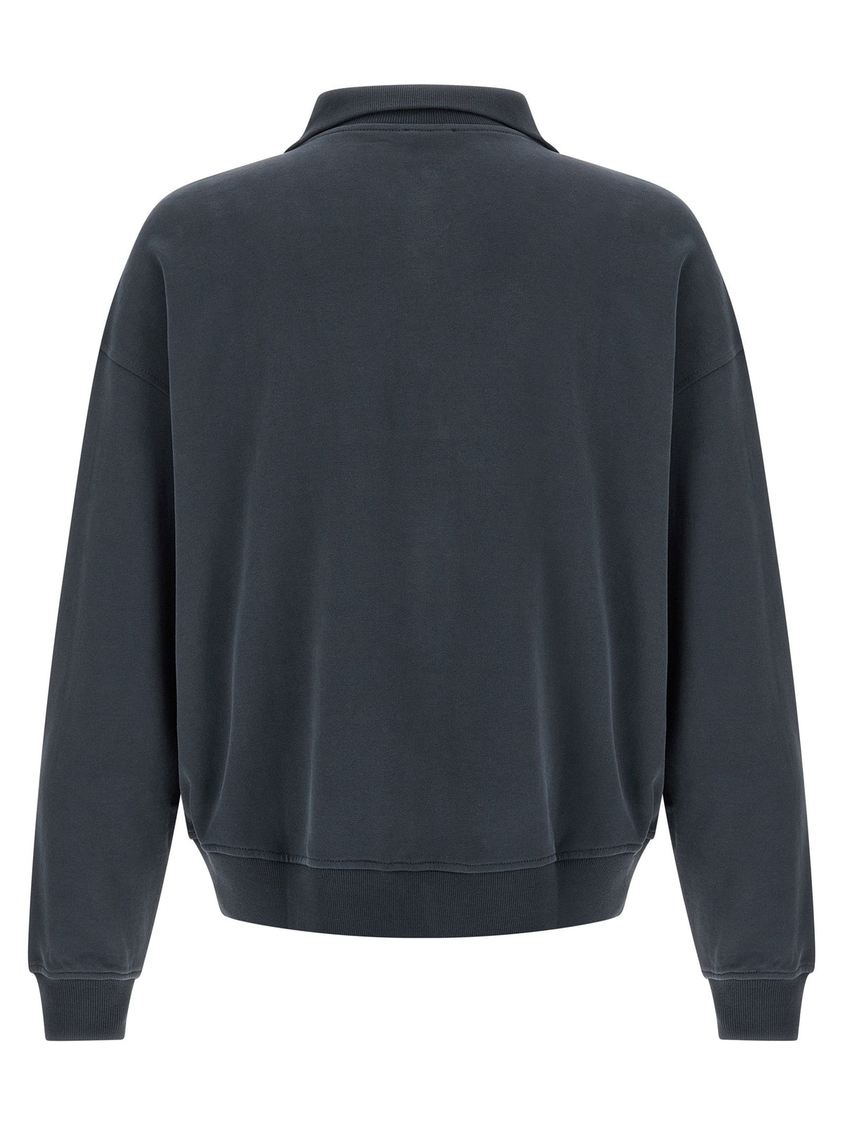 Brunello Cucinelli Blue Cotton Sweatshirt