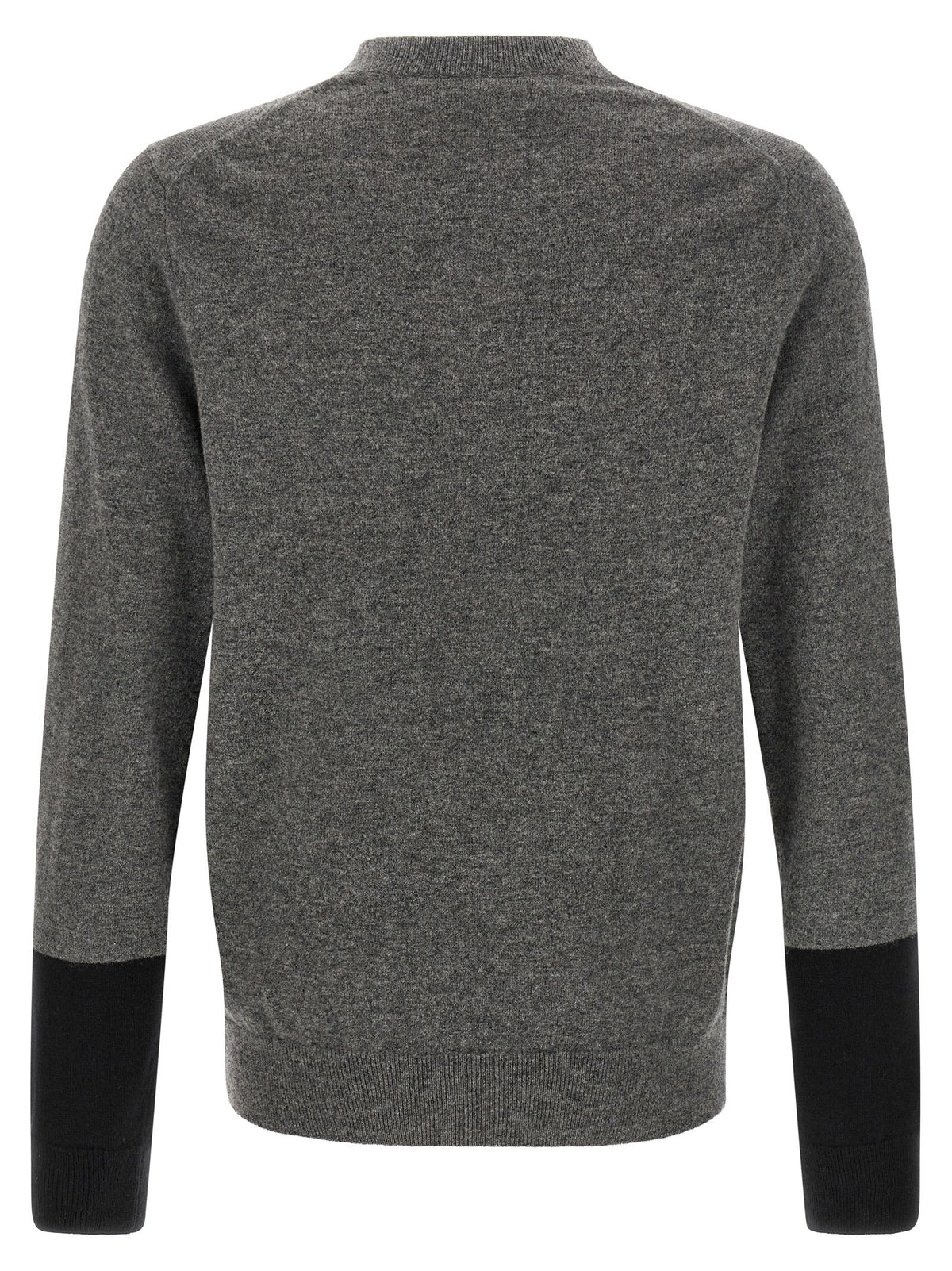Comme Des Garçons Gray Wool Cardigan