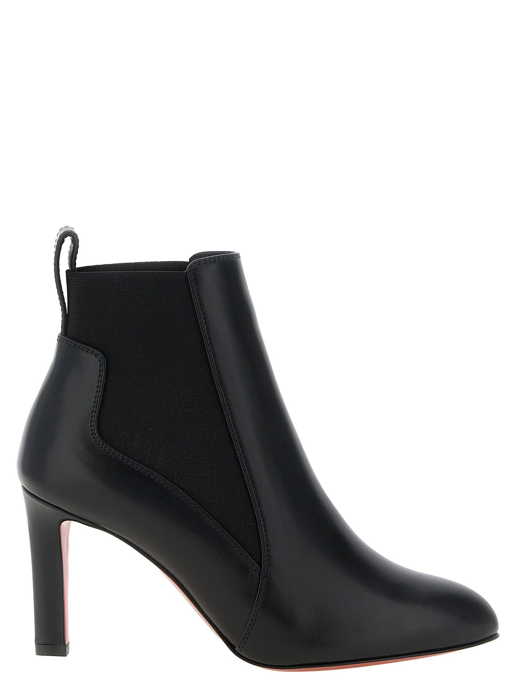 Christian Louboutin Black Calfskin Ankle Boots