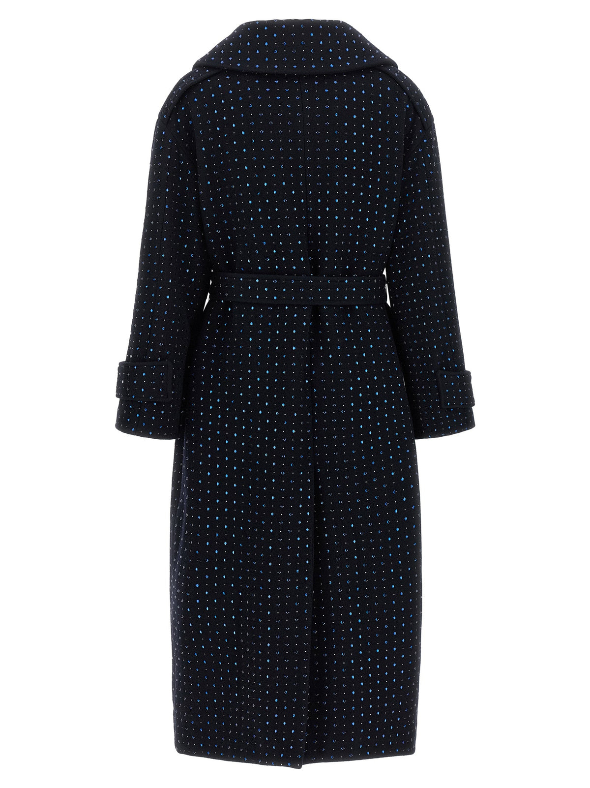 PINKO Blue Wool Coat