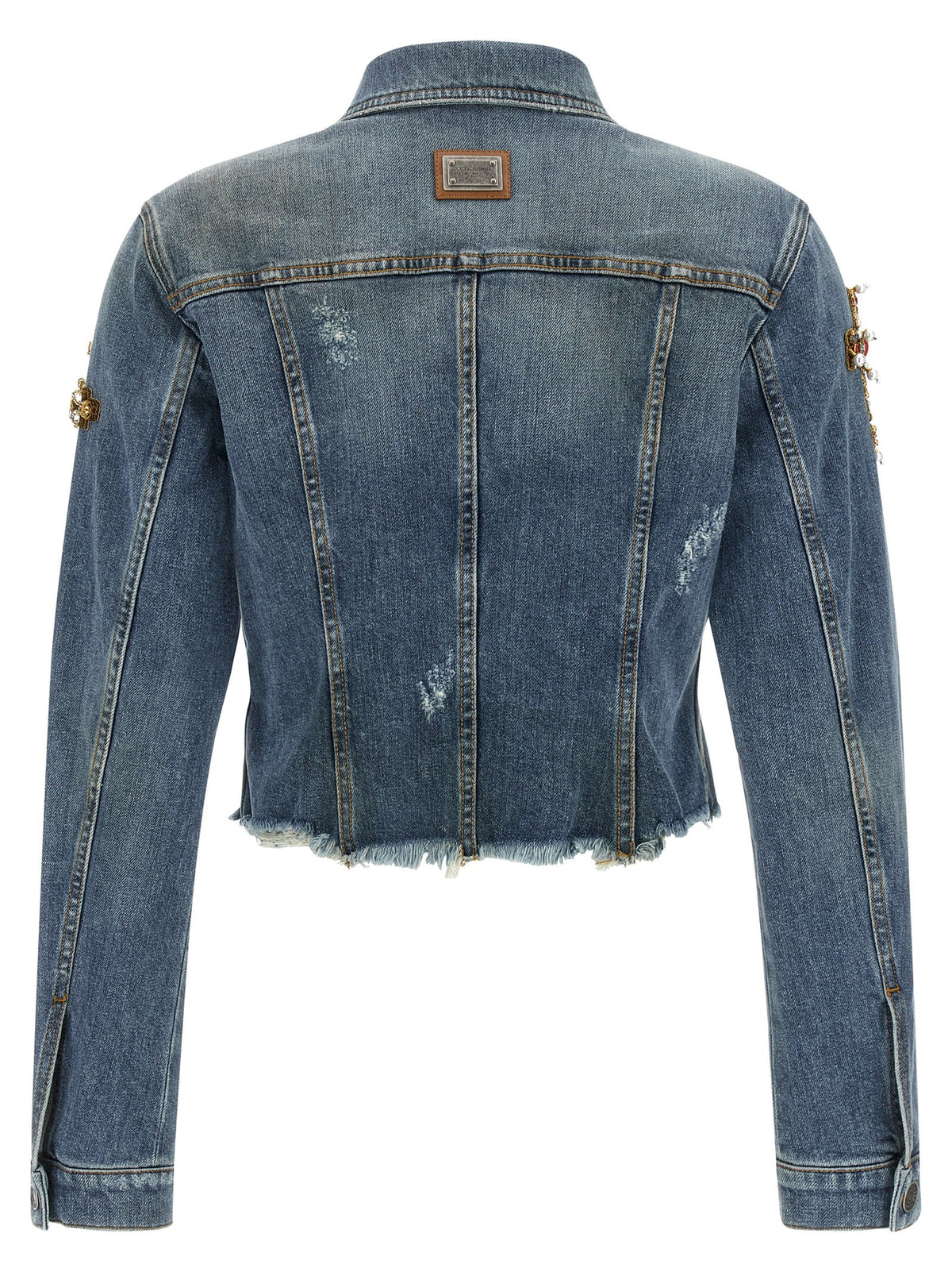 Dolce & Gabbana Blue Cotton Denim Jacket